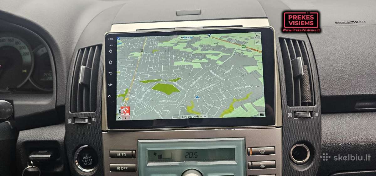 Toyota Corolla Verso 2006 -2012 android multimedia - nuotraukos Nr. 7