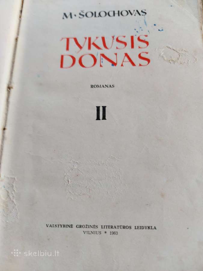M.šolochovas,pakelta velėna,ir,tykusis Donas, - nuotraukos Nr. 4