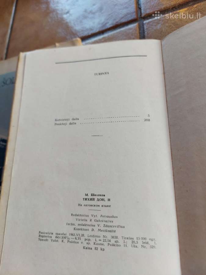 M.šolochovas,pakelta velėna,ir,tykusis Donas, - nuotraukos Nr. 5