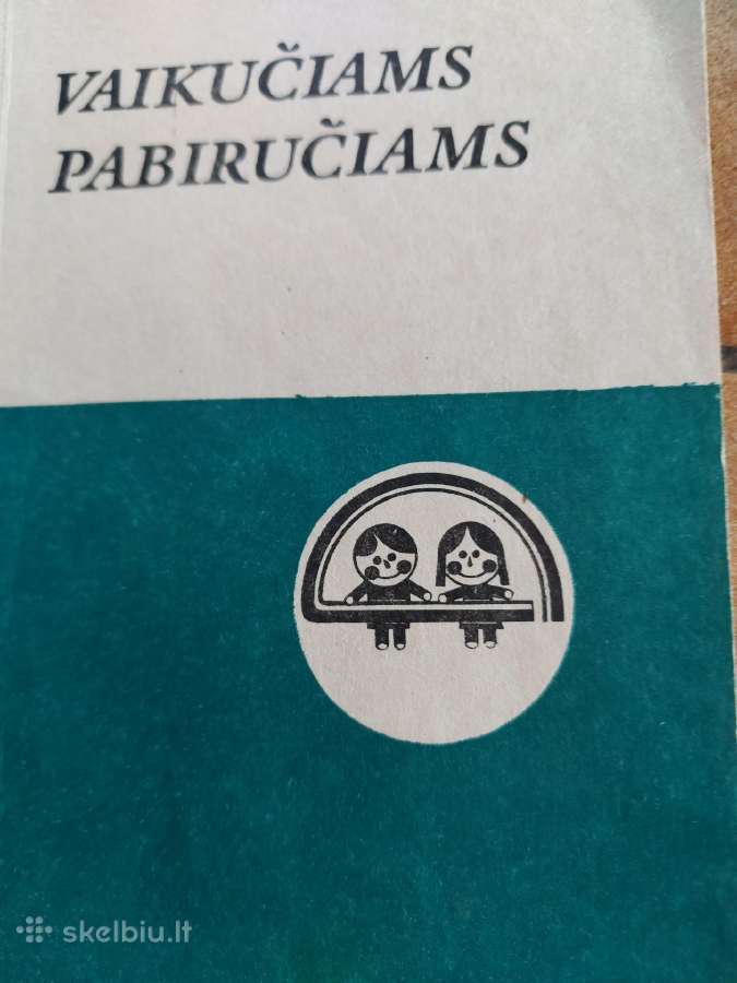 Knyga,vaikučiams pabiručiams, 1990m.