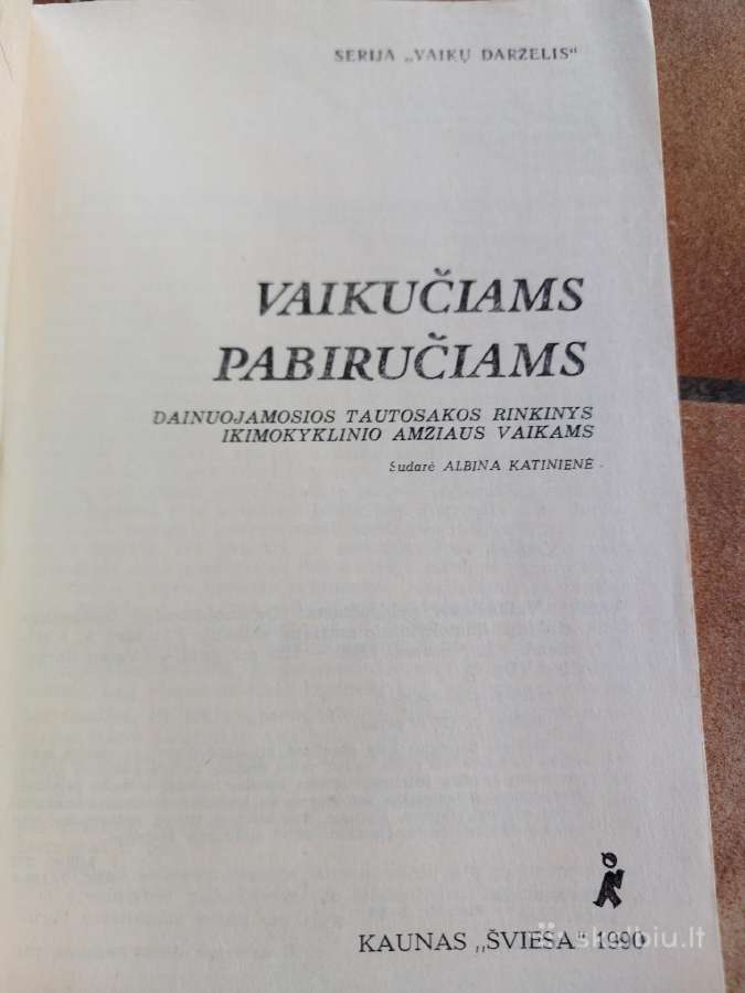 Knyga,vaikučiams pabiručiams, 1990m. - nuotraukos Nr. 2