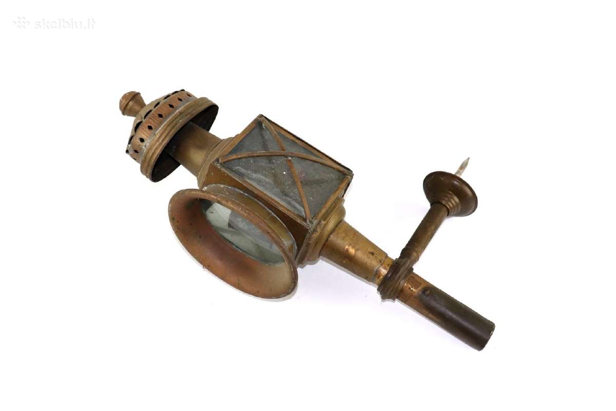 Karietos žibintas metalas 44 cm. kaina 95 eurų