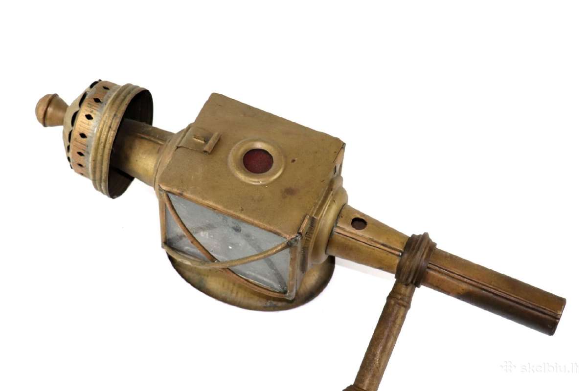 Karietos žibintas metalas 44 cm. kaina 95 eurų - nuotraukos Nr. 4