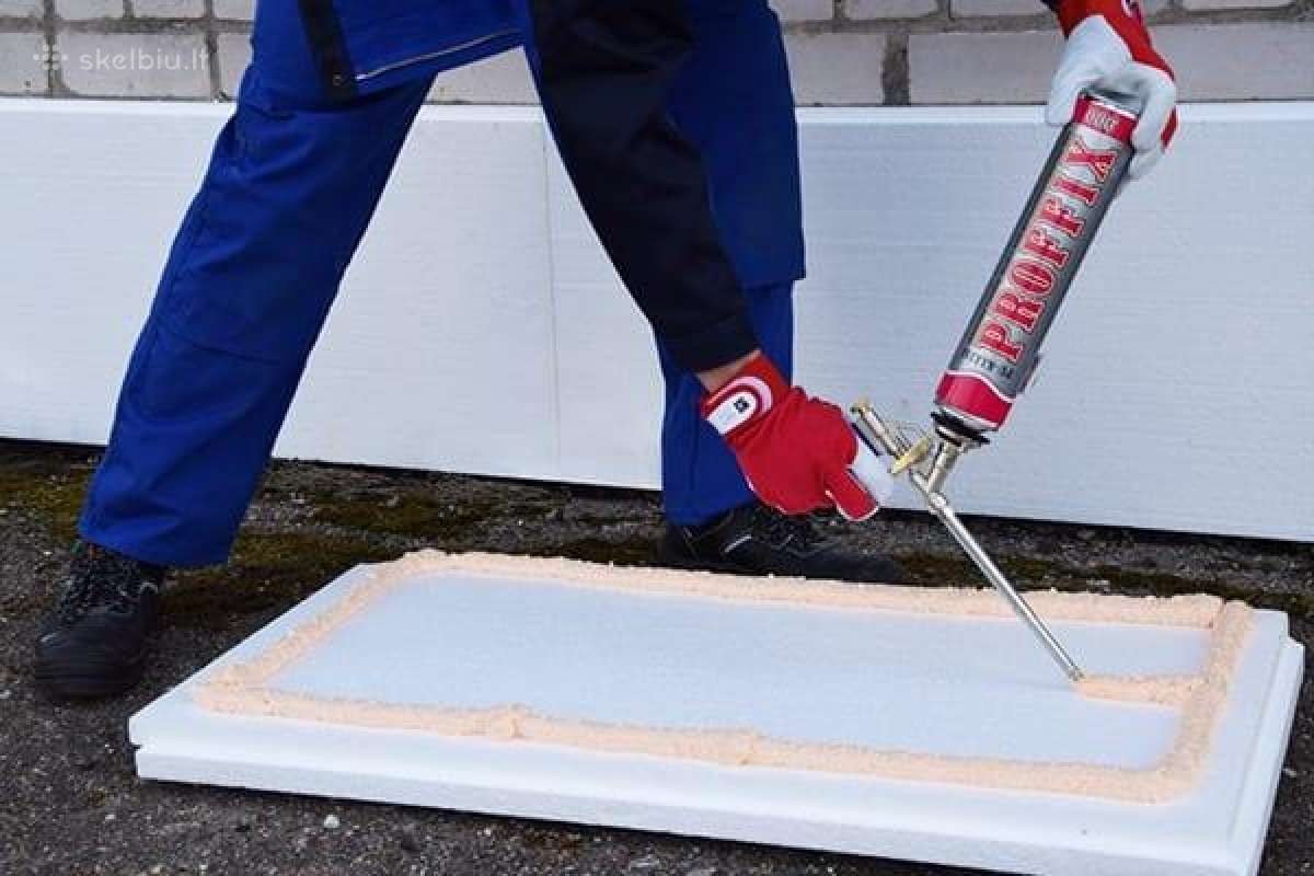 Polistirolo klijai Proffix / klijuojančios putos - nuotraukos Nr. 4