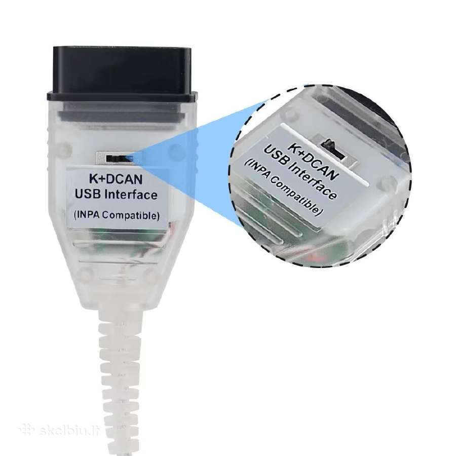 Bmw K+dcan ir Enet diagnostikos kabelis - nuotraukos Nr. 4