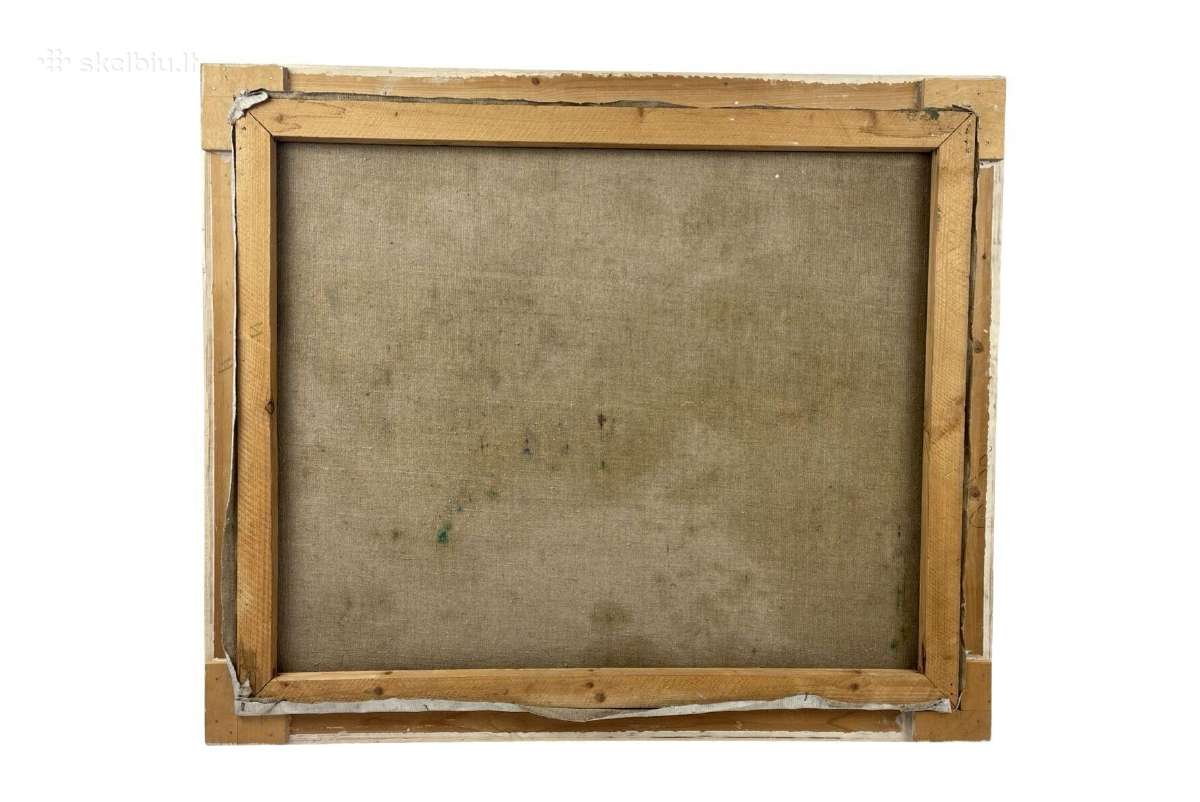 99.7x84.5 см drobė aliejus kaina 55 eurai - nuotraukos Nr. 4