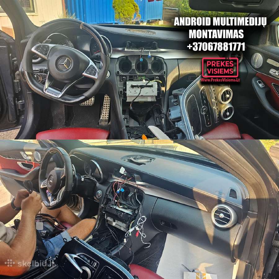 Mercedes Benz C Glc 2015- 2018 Android Multimedija - nuotraukos Nr. 18
