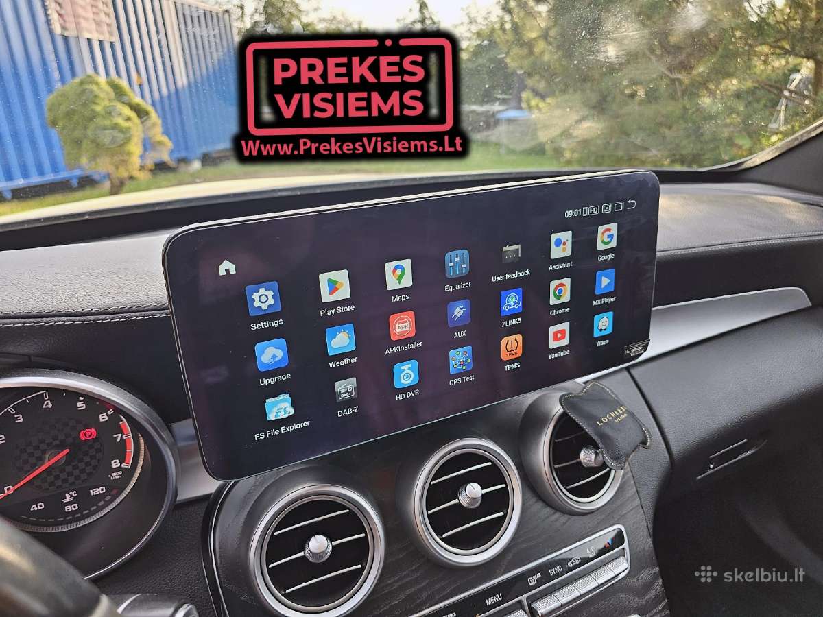 Mercedes Benz C Glc 2015- 2018 Android Multimedija - nuotraukos Nr. 15