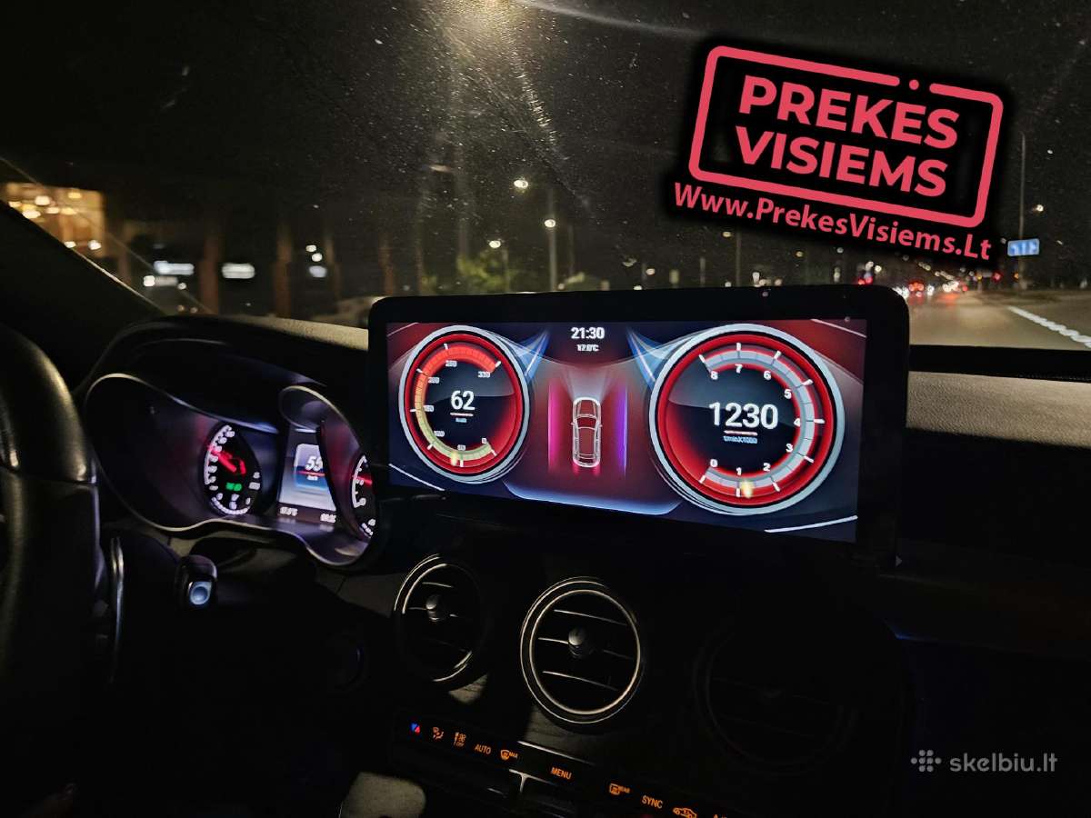 Mercedes Benz C Glc 2015- 2018 Android Multimedija - nuotraukos Nr. 17