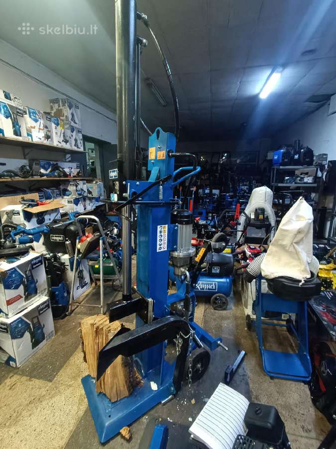 Kombinuota malkų skaldyklė scheppach Hl2200gm.