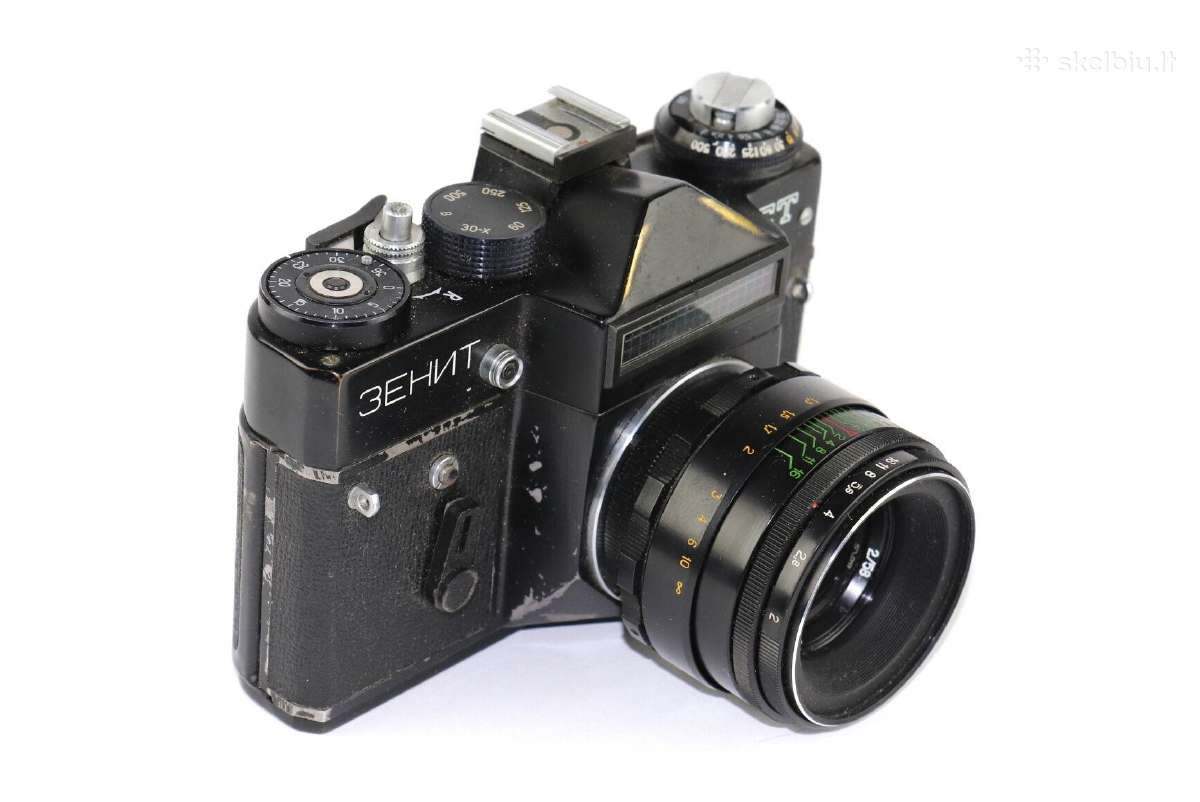 Foto Aparatas Zenit -Et. kaina 55 eurai - nuotraukos Nr. 2