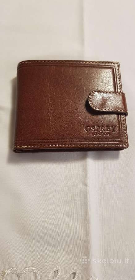 Firma Ospray London nauja natūralios odos piniginė - nuotraukos Nr. 2
