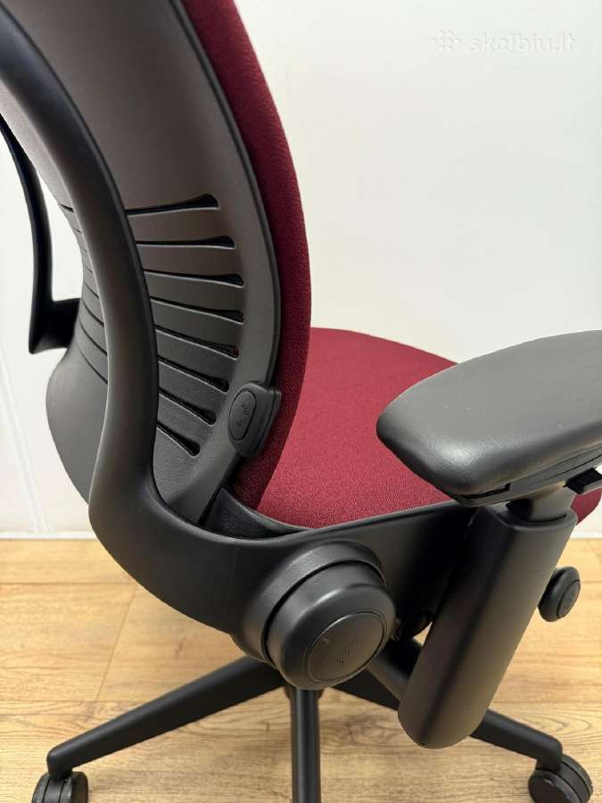 Steelcase Leap V2 Bordeaux Full Option - nuotraukos Nr. 3