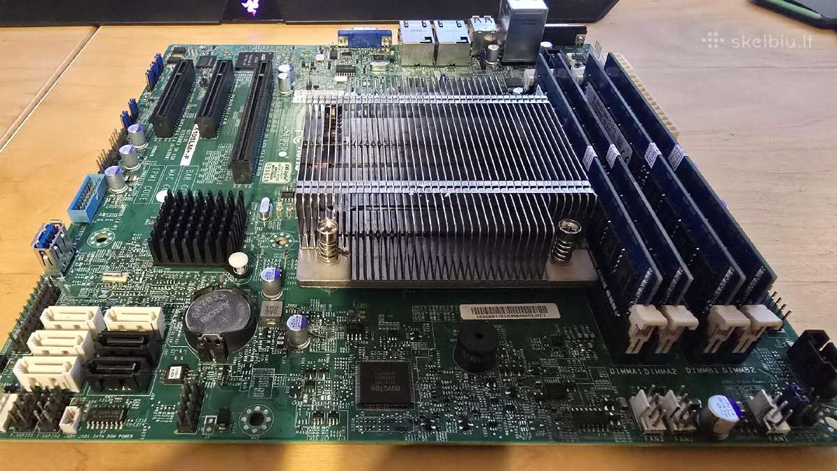 Supermicro X10slm+-f + E3-1230 V3 + Aušintuvas - nuotraukos Nr. 6