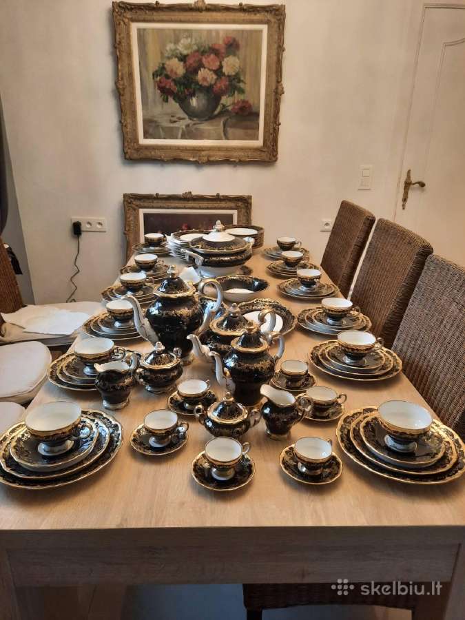 Baldai, porcelianas, sviestuvai,pietra dura - nuotraukos Nr. 17
