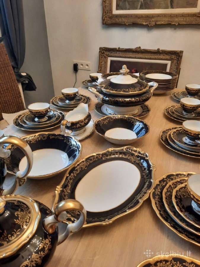 Baldai, porcelianas, sviestuvai,pietra dura - nuotraukos Nr. 19