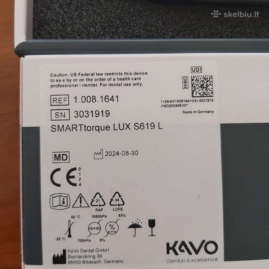 Nauja Kavo turbina Smarttorque lux S619l - nuotraukos Nr. 2