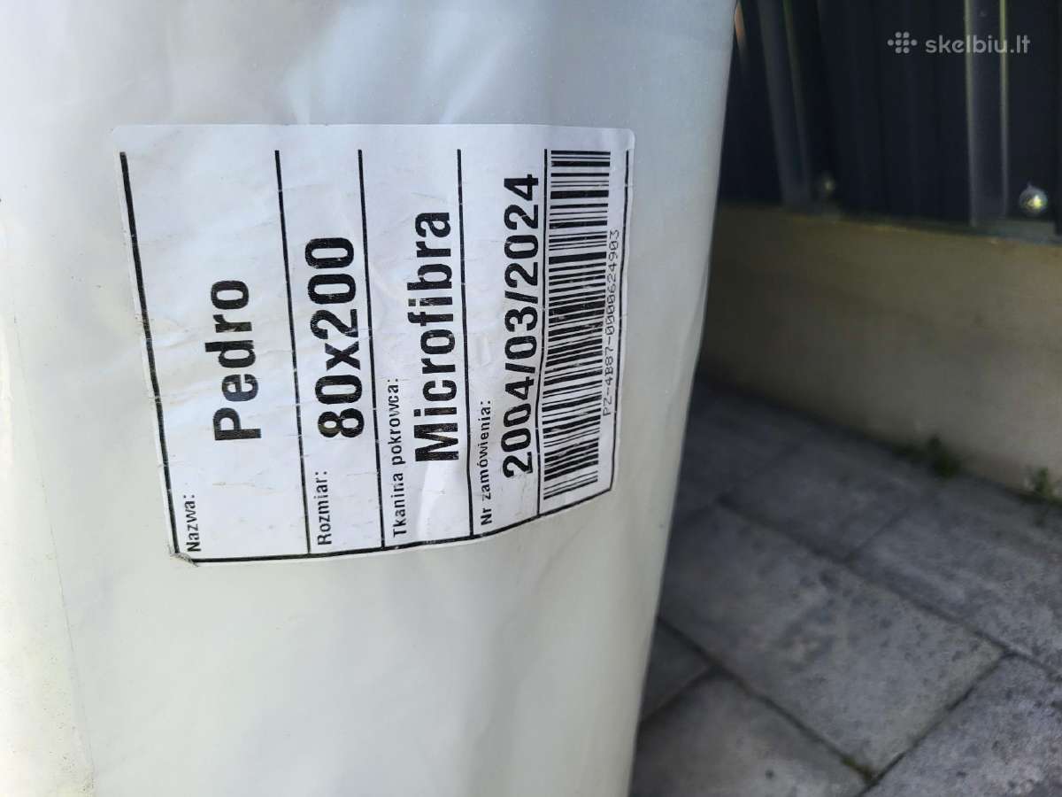 Viengules lovos, čiužiniai. Patalynės dėžės - nuotraukos Nr. 9