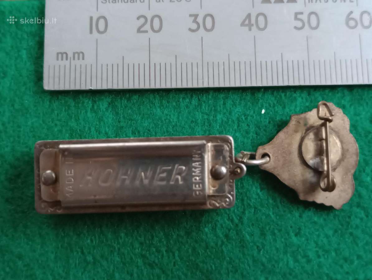 Mini lūpinė armonikėlė Hohner. - nuotraukos Nr. 2