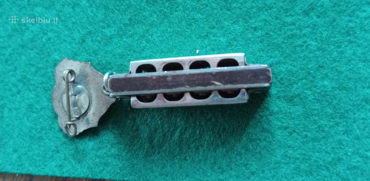 Mini lūpinė armonikėlė Hohner. - nuotraukos Nr. 4