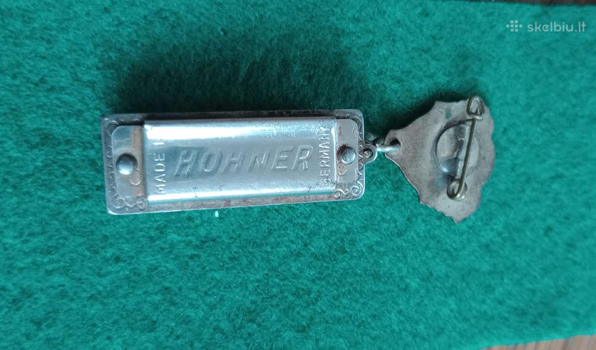Mini lūpinė armonikėlė Hohner. - nuotraukos Nr. 5