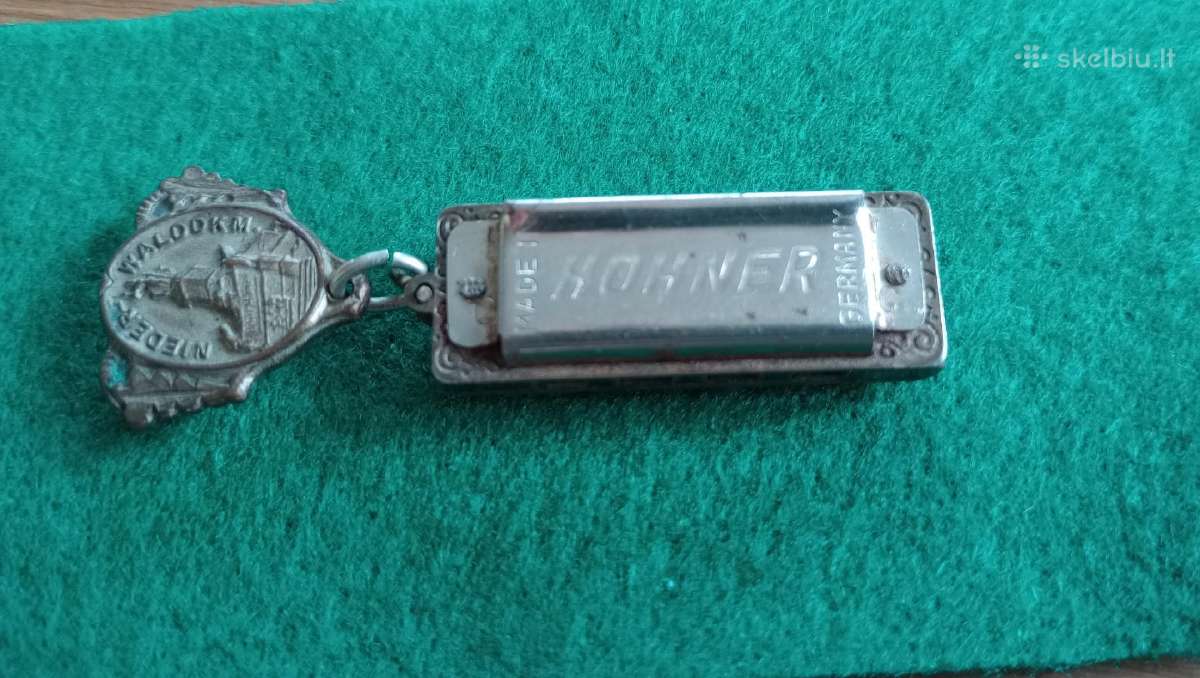 Mini lūpinė armonikėlė Hohner. - nuotraukos Nr. 6