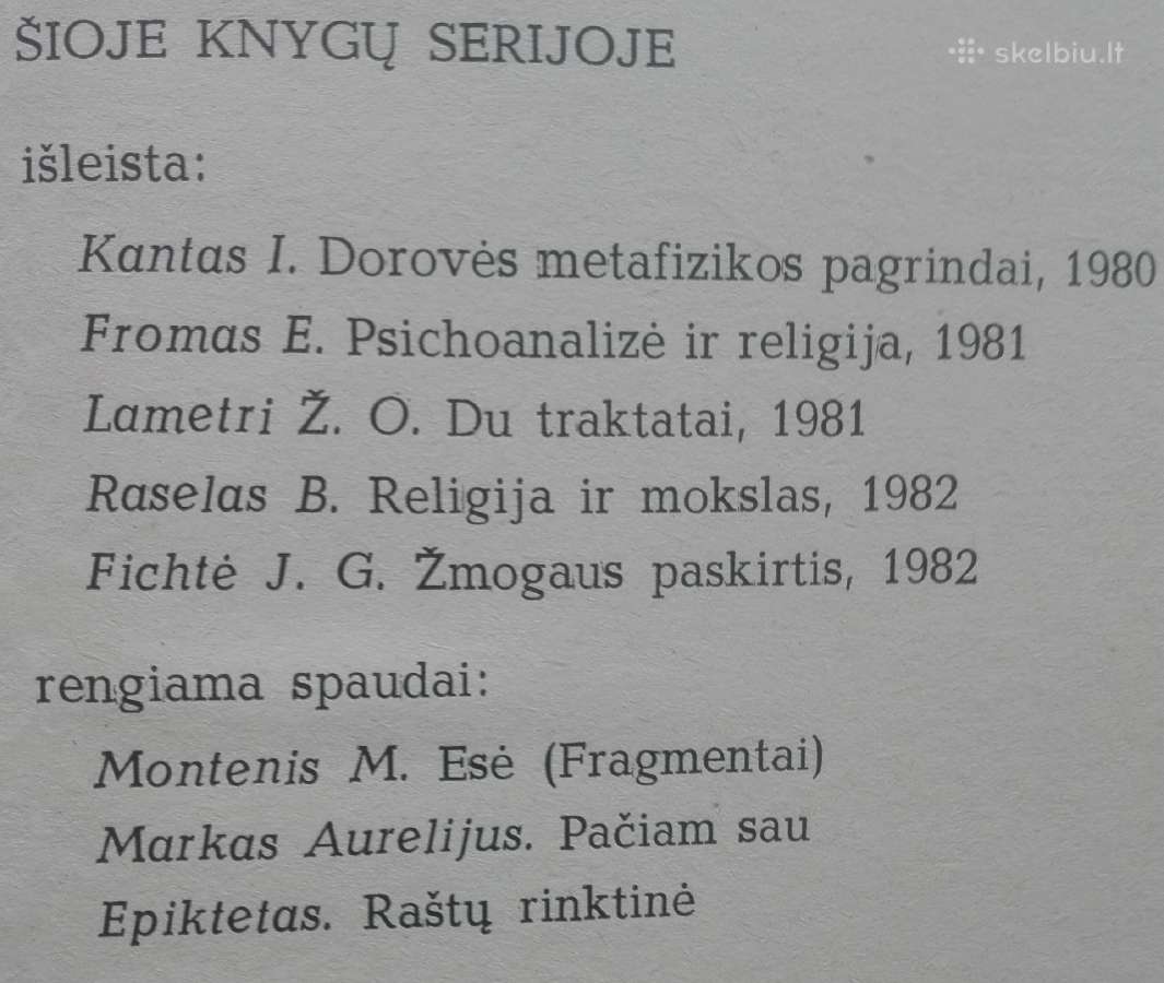 2104. Žmogaus Paskirtis Fichtė J. G. - nuotraukos Nr. 5