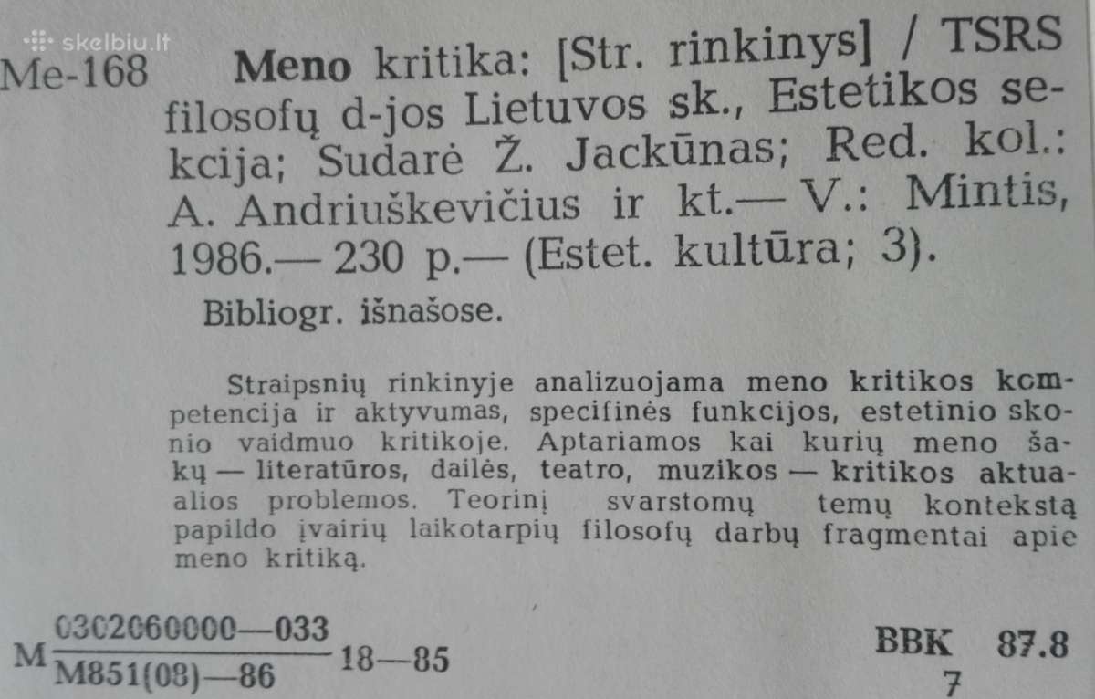 2107. Meno Kritika - nuotraukos Nr. 3