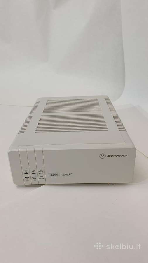 Motorolla modem 3266 - nuotraukos Nr. 4