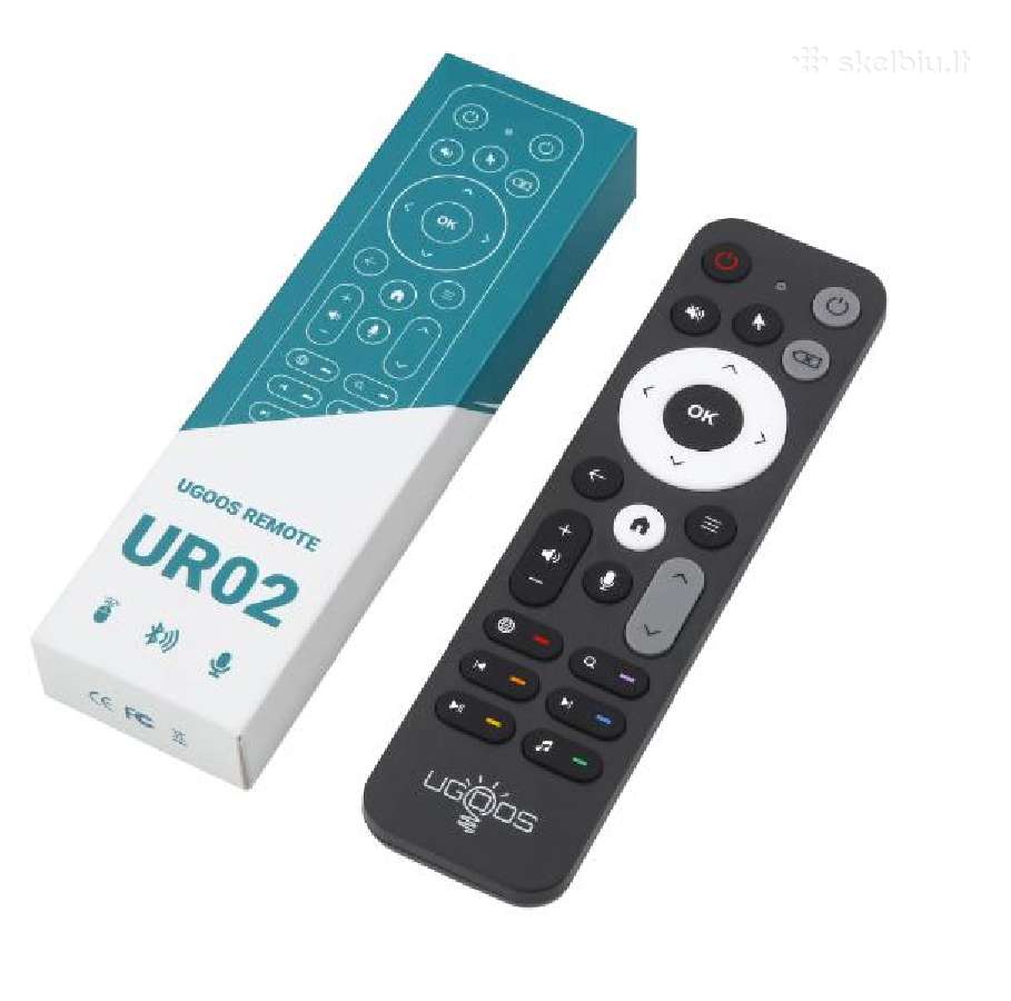 Ugoos Ur02 Bluetooth Nuotolinio Valdymo Pultas