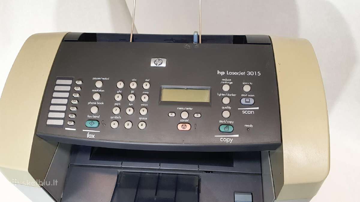 Hp Laserjet 3015 Laser Printer Copier - nuotraukos Nr. 4