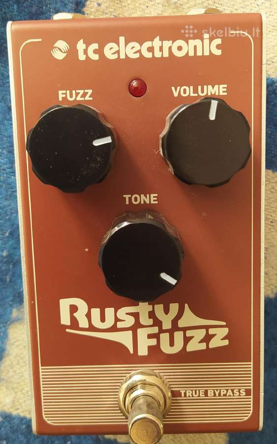Tc Electronic Rusty Fuzz Gitaros Pedalas