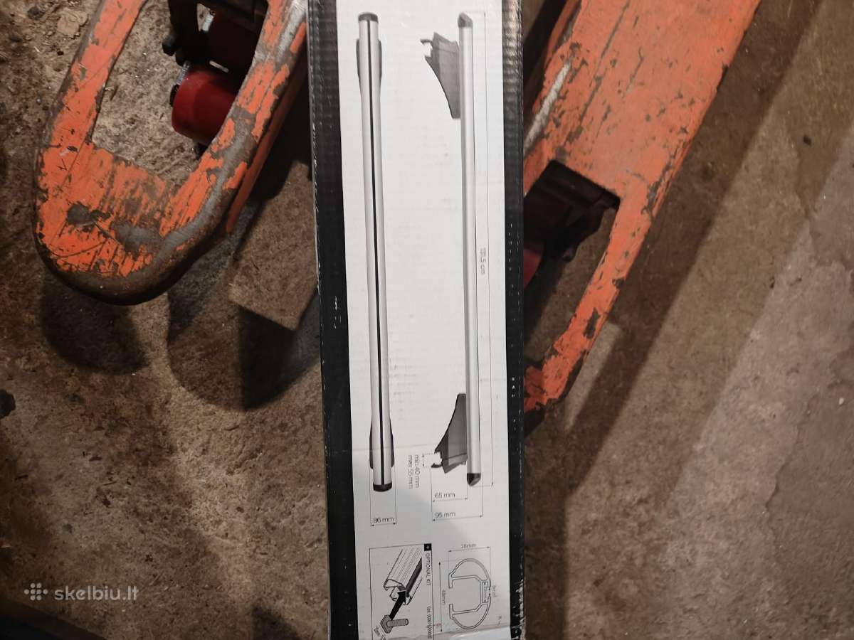 Mercedes stogo skersiniai, Menabo Tiger Xl131.5cm. - nuotraukos Nr. 6