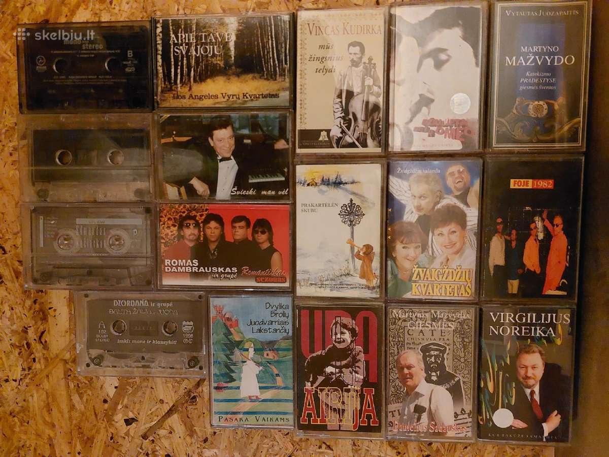 Lietuviškos audiokasetės