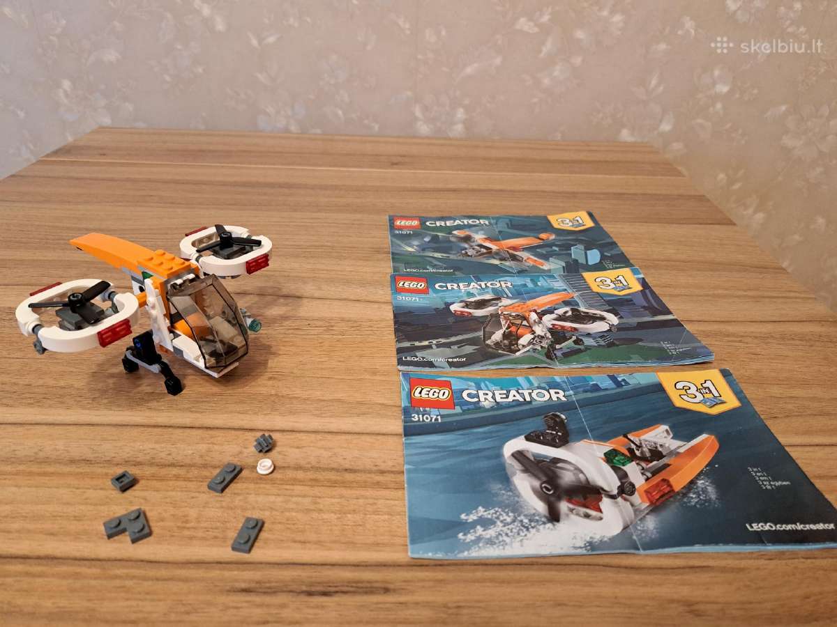 Lego 30170 sraigtasparnis lėktuvas kateris