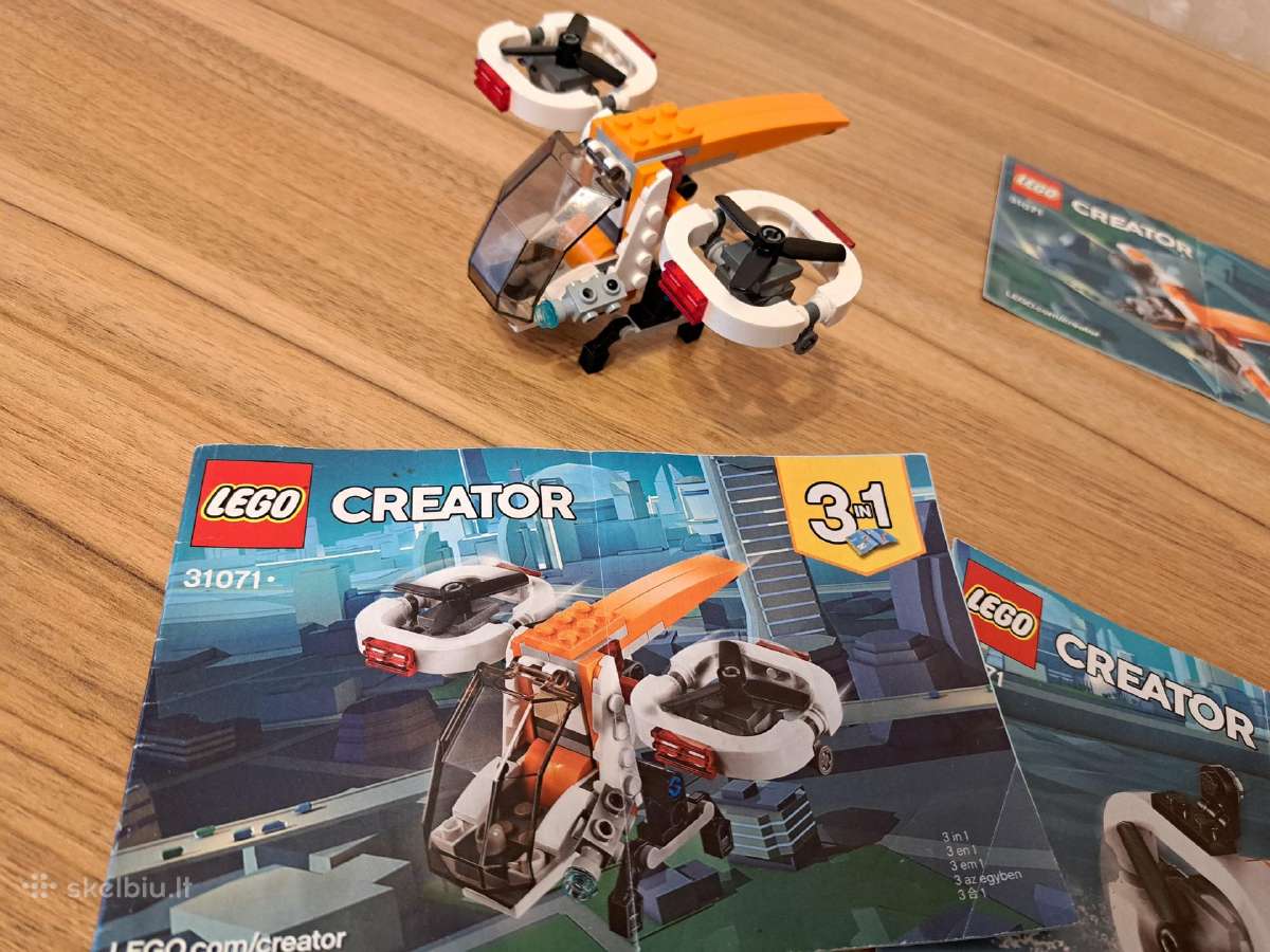 Lego 30170 sraigtasparnis lėktuvas kateris - nuotraukos Nr. 2
