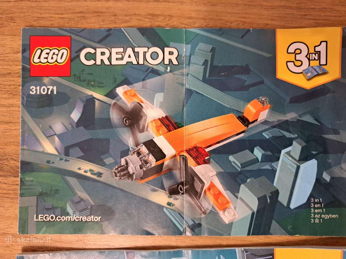 Lego 30170 sraigtasparnis lėktuvas kateris - nuotraukos Nr. 4