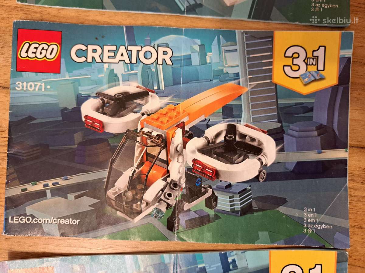 Lego 30170 sraigtasparnis lėktuvas kateris - nuotraukos Nr. 3