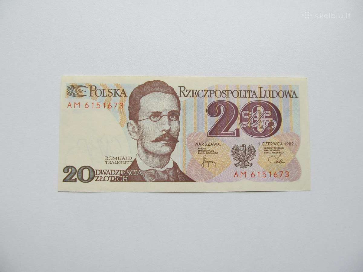 2 zlotai , Lenkija , 1982