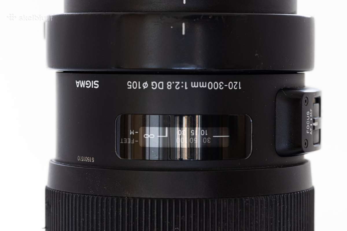 Sigma 120-300mm F2.8 Ex Dg OS Apo Hsm Sports - nuotraukos Nr. 5