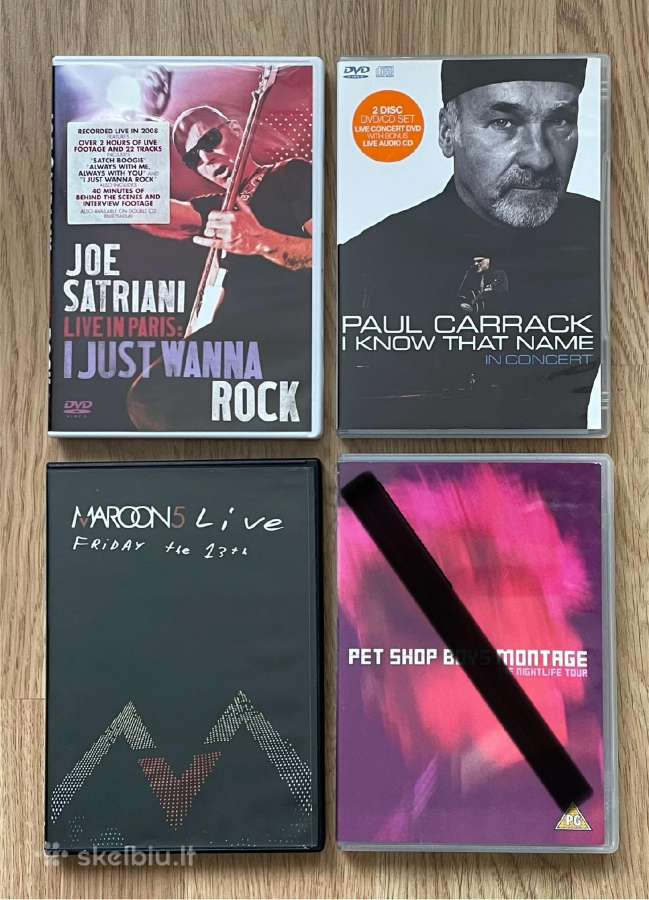 Muzikiniai Dvd