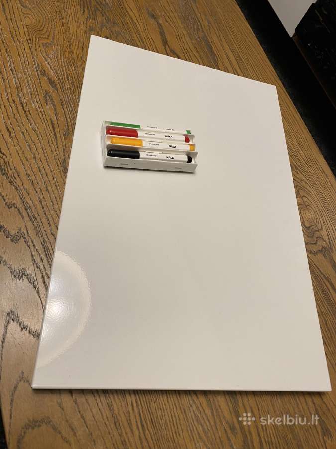 Ikea Svensas užrašų lenta ir Mala flomasteriai