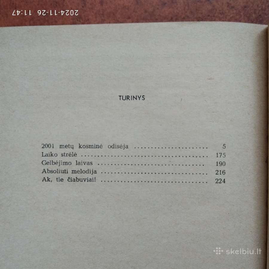 A. Klarkas "2001 metų kosminė odisėja" 1974 m. - nuotraukos Nr. 4