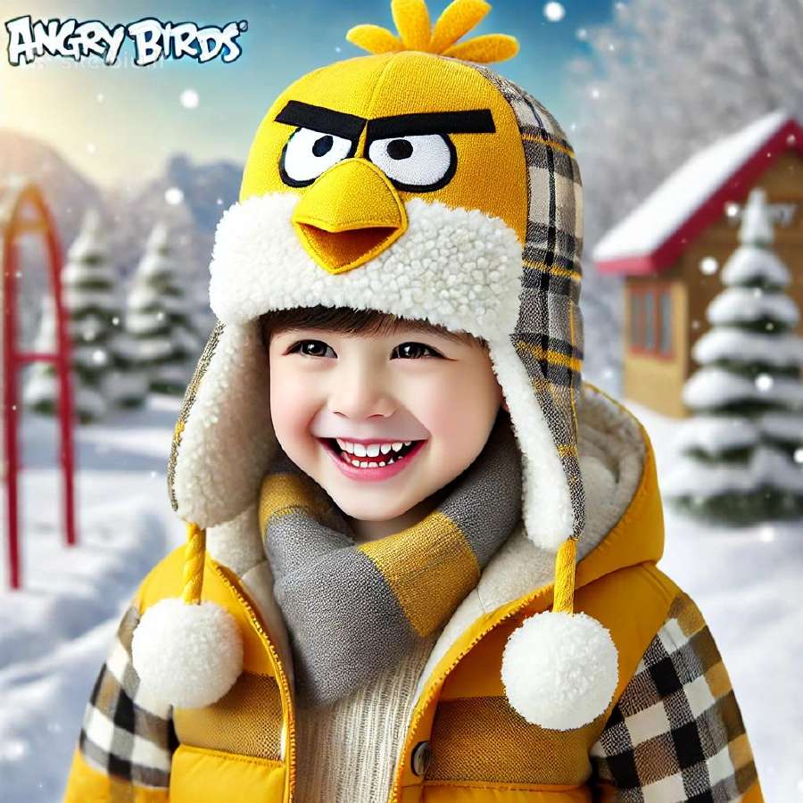 Angry Birds vaikiška kepurė - nuotraukos Nr. 4
