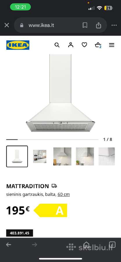 Ikea gartraukis naujas