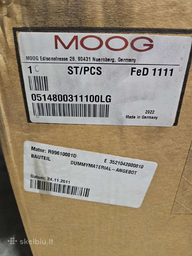 Moog 0 514 800 311 /A Hydraulic Pump - nuotraukos Nr. 10