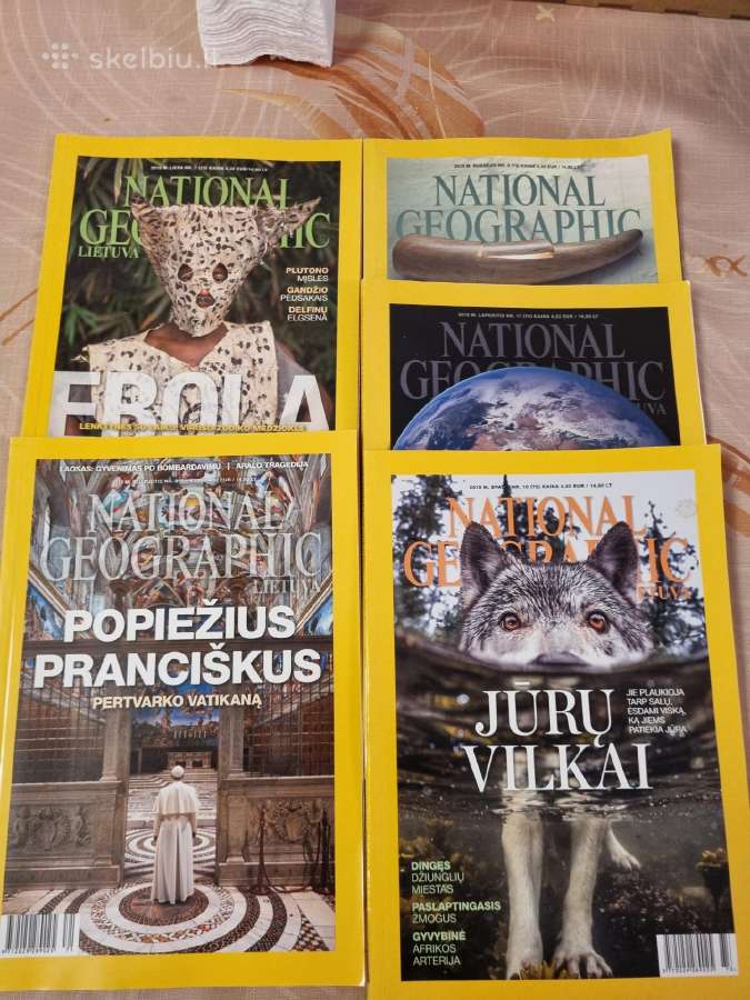 National Geographic 2015 m,5 vnt