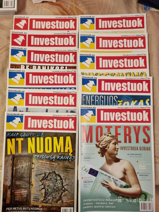 Investuok 2022 m , 11 vnt