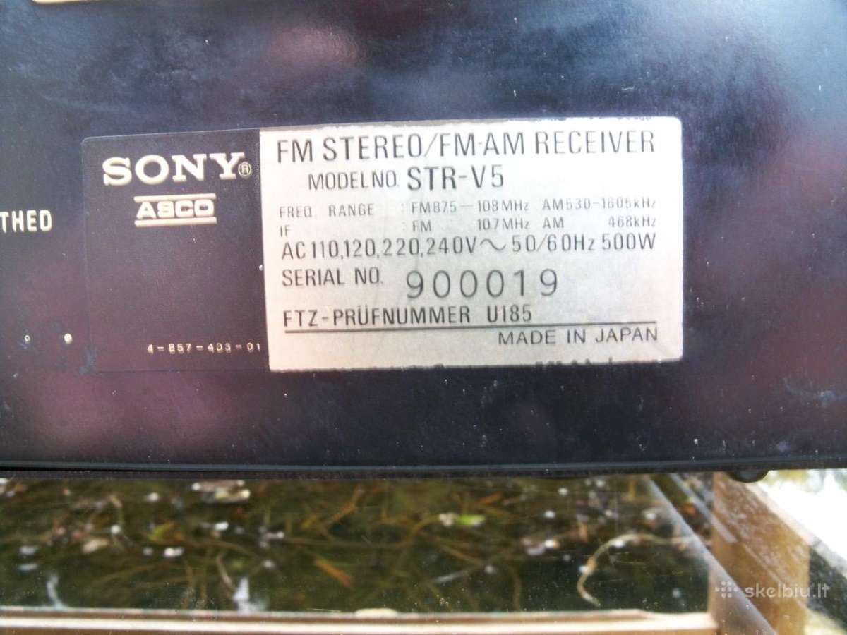 Sony str-v5,7035.sanyo 6000k,3300kb.harman Kardon. - nuotraukos Nr. 6