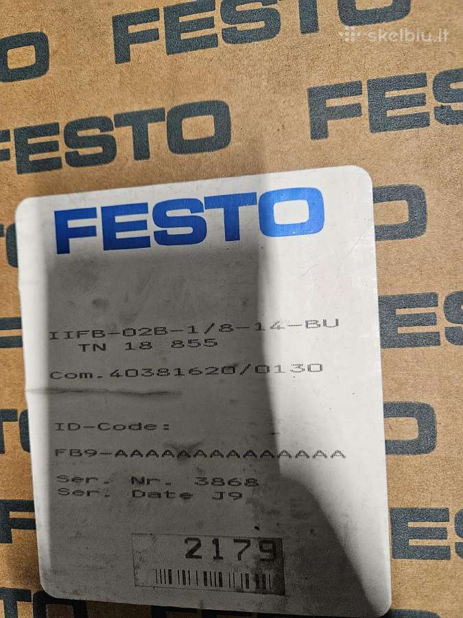 Festo Iifb-02b-1/8-14-bu - nuotraukos Nr. 13